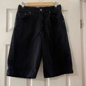 Dickies Men's Black Skateboarder Long Six Pocket Shorts